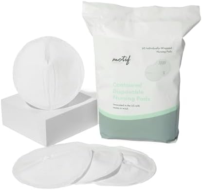 Motif Medical breast pads showing contoured shape design