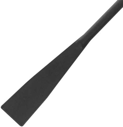 Person using Finbe black shovel to level aquarium substrate