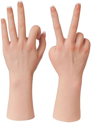 Kumiho mannequin hand showcasing jewelry display