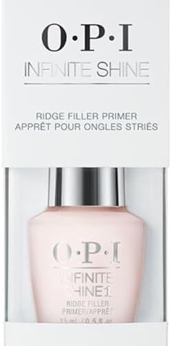 Back label of OPI Infinite Shine IST12 treatment primer showing clear product usage directions