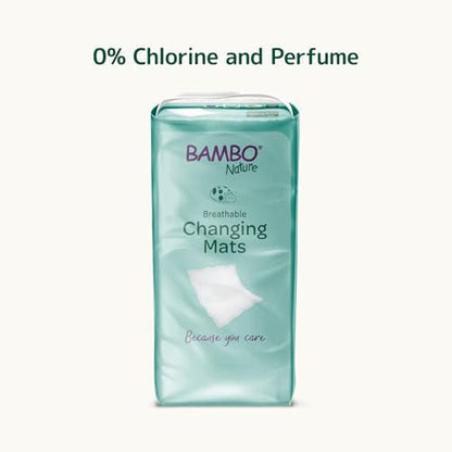 Bambo Nature FSC certified disposable mats for infants