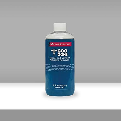 Micro-Scientific adhesive remover 16 ounce bottle for painless bandage removal