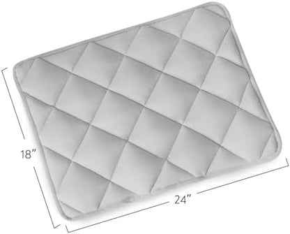 Magik And Kover small breed dog bed close up on the soft polyester fiber filling