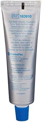 ConvaTec 183910 non sensitizing protective filler paste packaging for secure ostomy sealing
