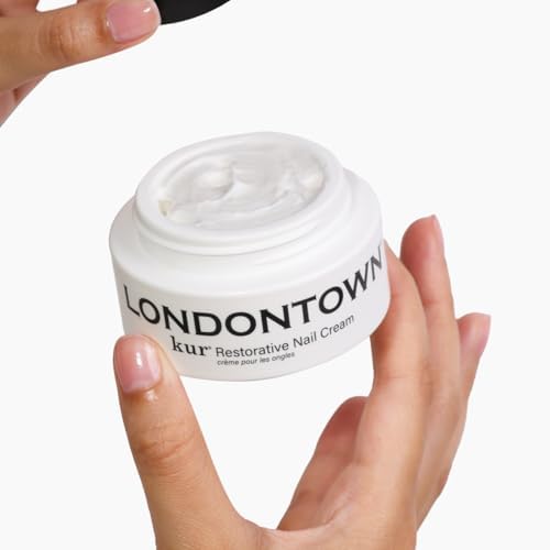 Texture of Londontown restorative nail treatment cream