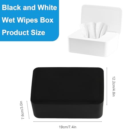 Refillable wet wipe case with flip-top lid open
