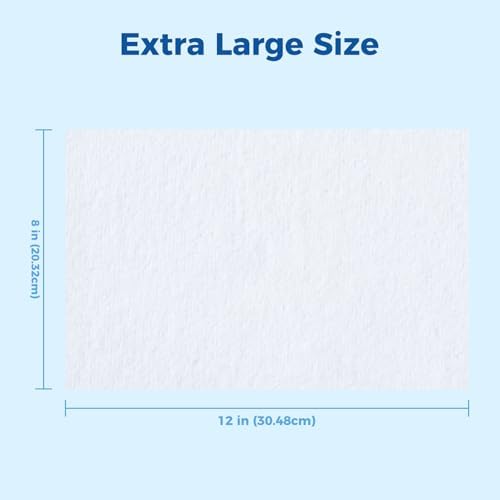 HygiCare disposable body wipes for incontinence care package detail