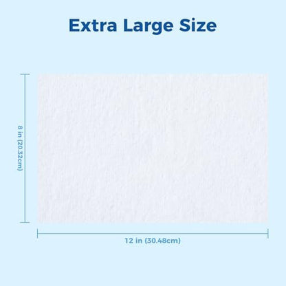 HygiCare disposable body wipes for incontinence care package detail