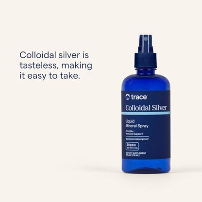 Pure imported trace minerals liquid supplement bottle for daily defense