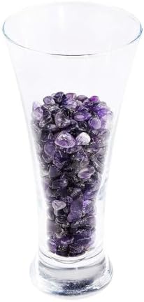 Handful of irregular purple amethyst quartz pebbles