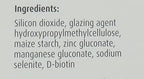 Hubner Silicea health capsules container side profile