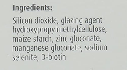 Silicea supplement by Hubner for preventing brittle nails and enhancing hair shine