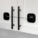 Fktuv babyproof cabinet lock showing the 3-digit code mechanism
