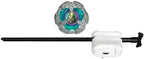 Close up of Beyblade X Lance Knight defense top components