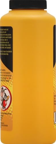 USA imported Zeasorb foot powder bottle showing ingredients and usage directions