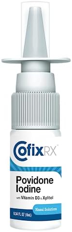 CofixRx nasal spray triple pack box showing ingredients