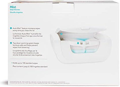 Components of Munchkin Mist Wipe Warmer including water reservoir