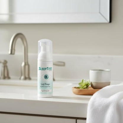 Authentic USA imported SleepTite SleepRite Lid Prep bottle packaging.