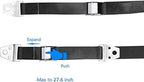 Adjustable safety furniture wall anchors installed on flat screen television