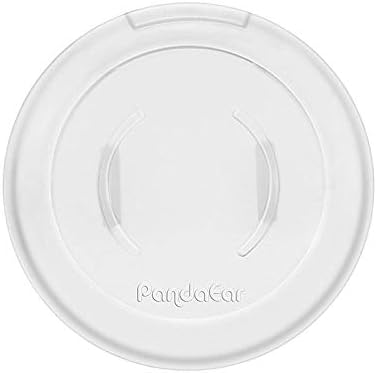 Close up of PandaEar safety caps showing concave removal edge