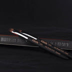 Professional manicure tools featuring Vanfa oval and square gel brushes