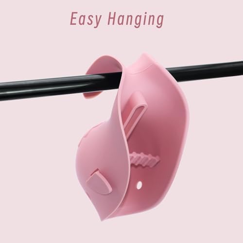 Authentic imported pink whale baby shower protection accessory in use