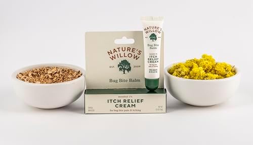 Nature's Willow Bug Bite Balm anti itch topical analgesic for family first aid