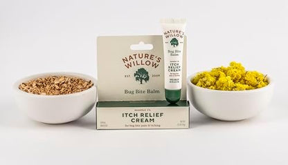 Nature's Willow Bug Bite Balm anti itch topical analgesic for family first aid