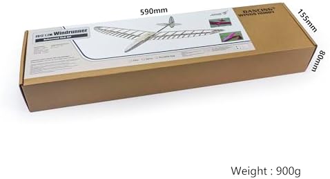 Completed balsa wood frame of the twelve hundred millimeter wingspan glider.