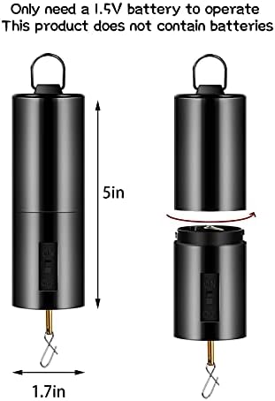 Honoson battery operated rotating motor showing top hanging hook