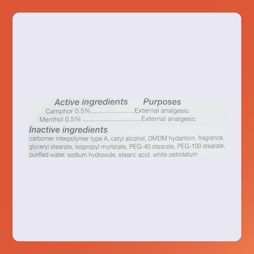 Rugby Original Formula Anti Itch Lotion ingredients list and directions side packaging