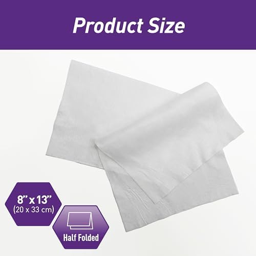 Bulk box of Med Pride personal care towels for incontinence