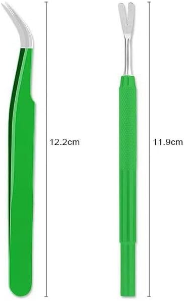 Stainless steel tick remover tool for hikers and pets