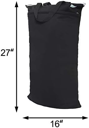 Wegreeco wet dry diaper bag hanging on doorknob