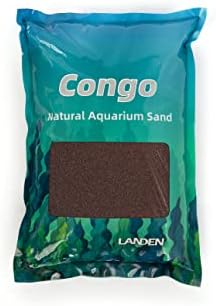 Close up of Landen Congo natural red and black sand texture