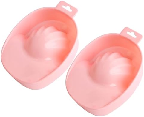 Top down view of Auear nail soaking tray for manicure