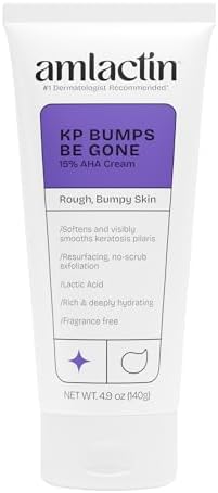 AmLactin KP Bumps Be Gone - Therapeutic Body Cream for Keratosis Pilaris - No-Scrub Exfoliator and Body Moisturizer for Dry Skin with 15% Lactic Acid AHA, 3 oz (Packaging May Vary) - Image 2