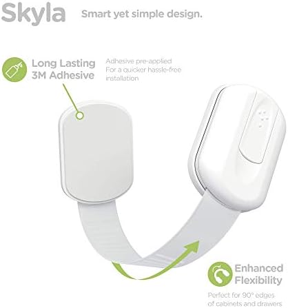 Skyla Homes child safety lock close-up of release mechanism