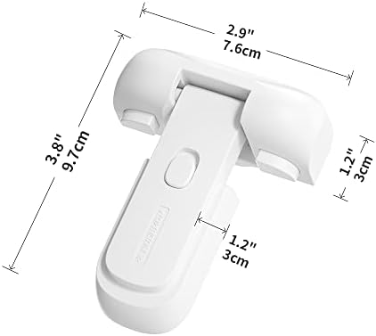 Eudemon freezer door lock childproof protection