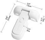 Eudemon freezer door lock childproof protection