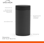 Base view of Spectrum Diversified non-slip wipe container