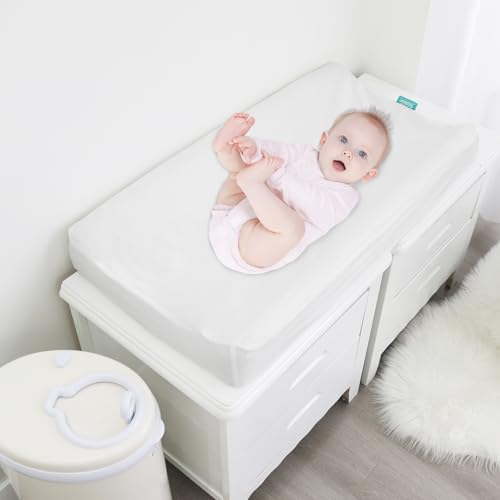 Authentic USA sourced twin pack organic infant mattress covers packed in premium presentation bag