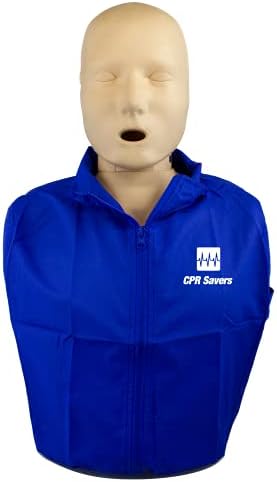 Complete CPR training instructor package featuring USA imported Prestan manikins and carry bag.