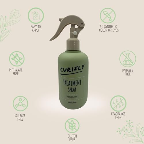 Easy trigger spray applicator for Curifly hair detox treatment