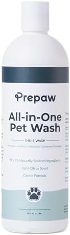 Honest Paws all natural plant based dog shampoo for sensitive skin relief