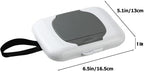 Open view of PandaEar refillable baby wipes dispenser