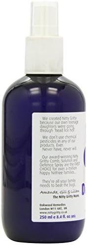 Natural non toxic head lice spray with lavender and tea tree oil