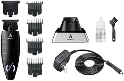 Andis GTX-EXO black label special edition packaging and high speed rotary motor trimmer overview