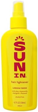 Sun In spray in hair highlight mist bottle with botanical aloe and lemon extracts