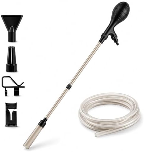 Waylenbo manual siphon pump for aquarium maintenance